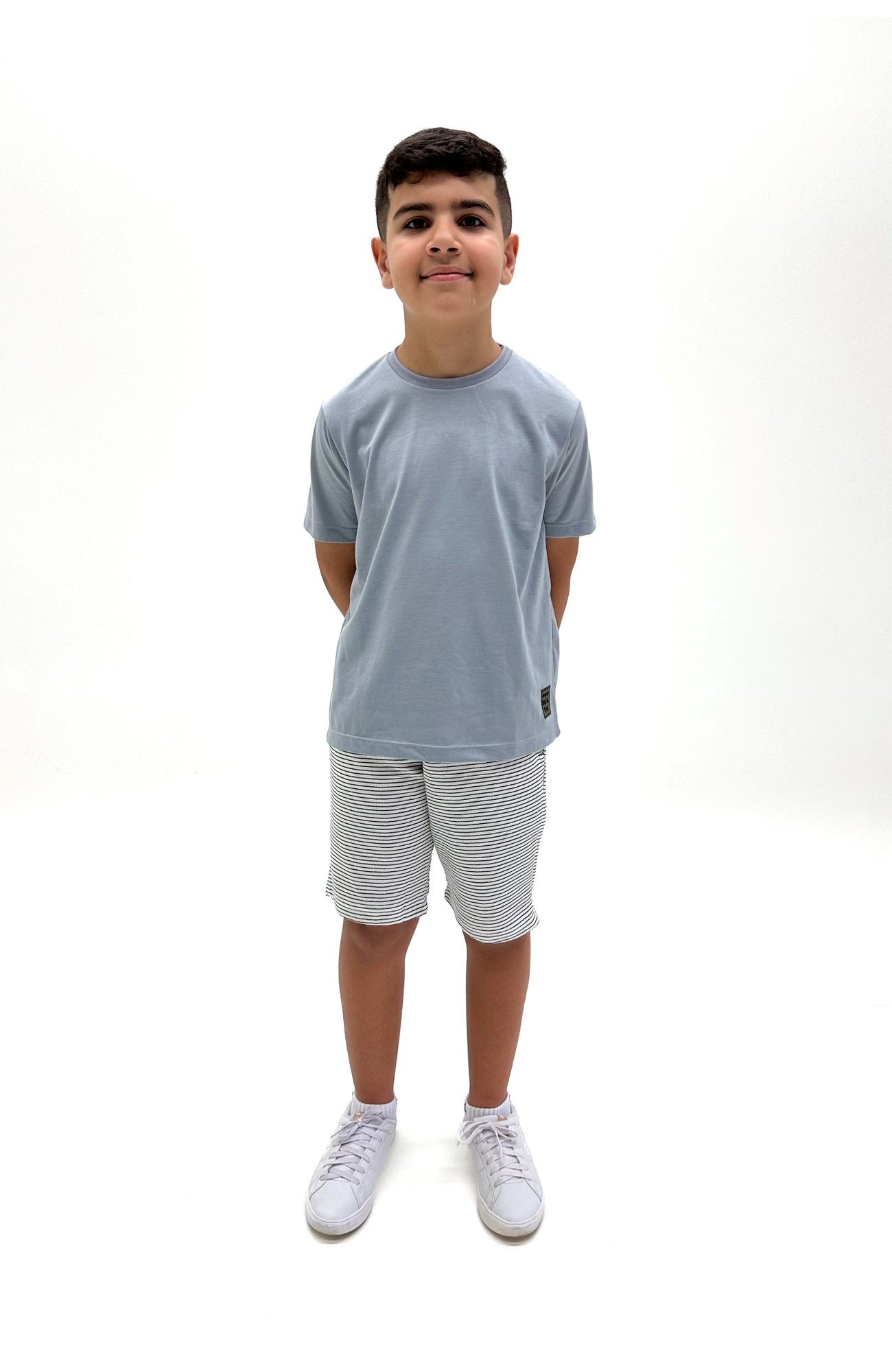 conjunto polo e bermuda masculino