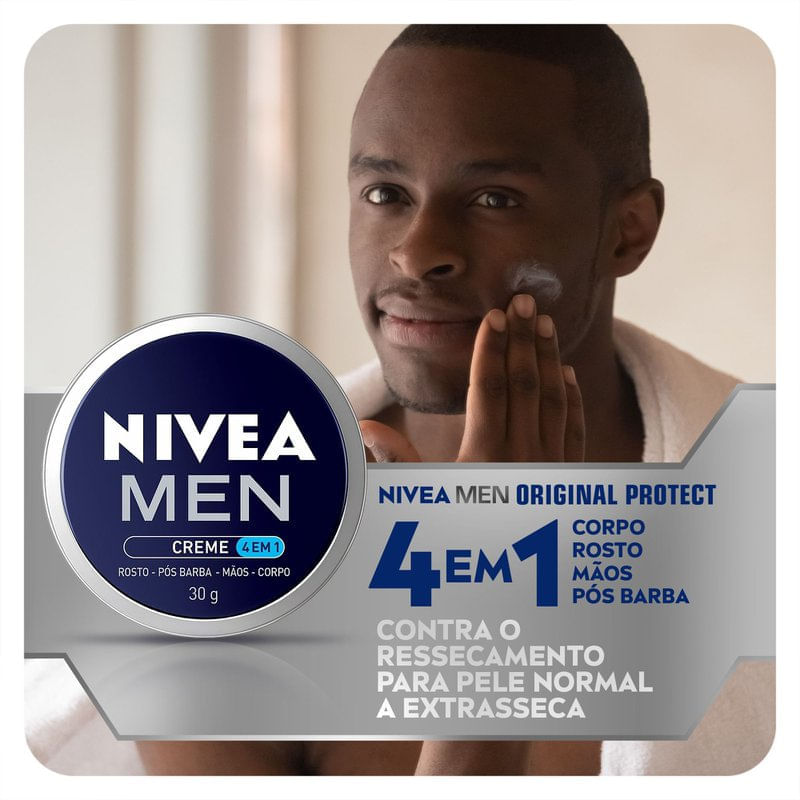 creme facial efeito mate homem