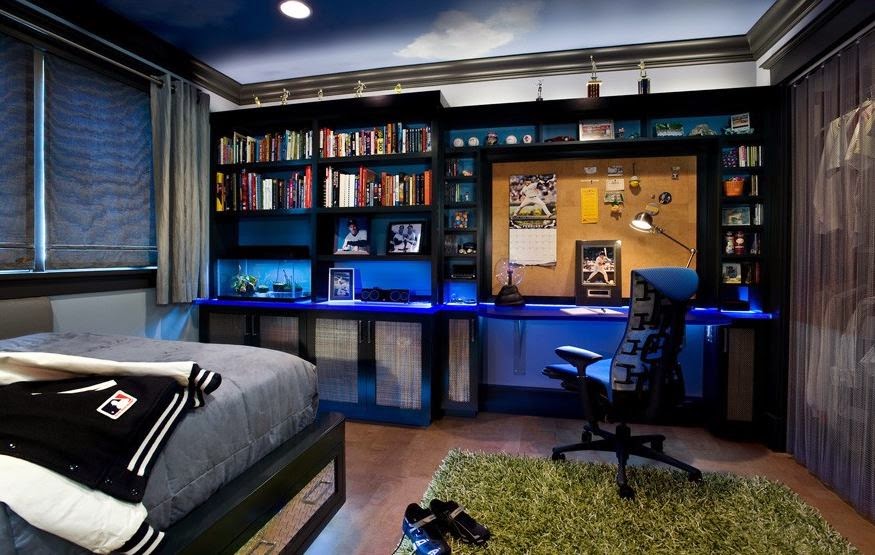 decoração quarto homem solteiro