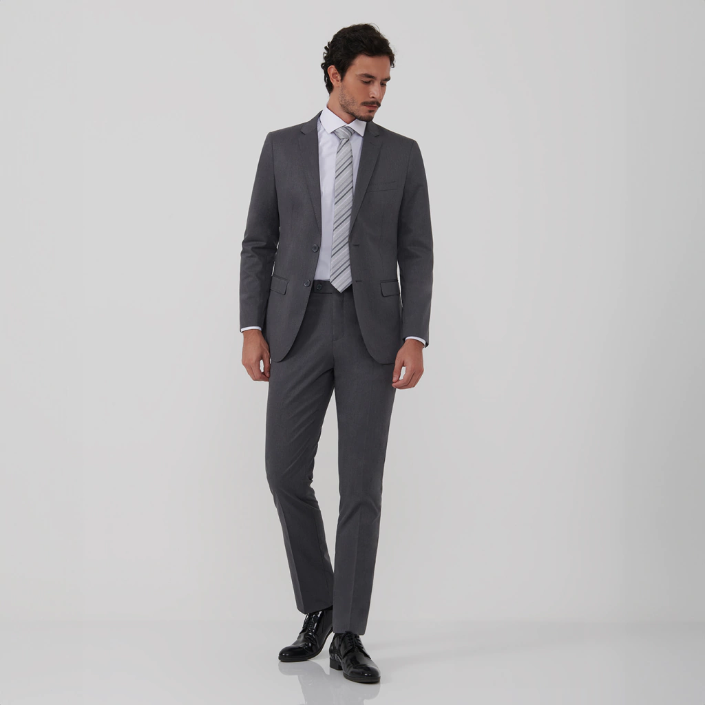 blazer cinza escuro masculino