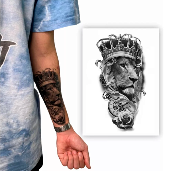 tatuagem média masculina